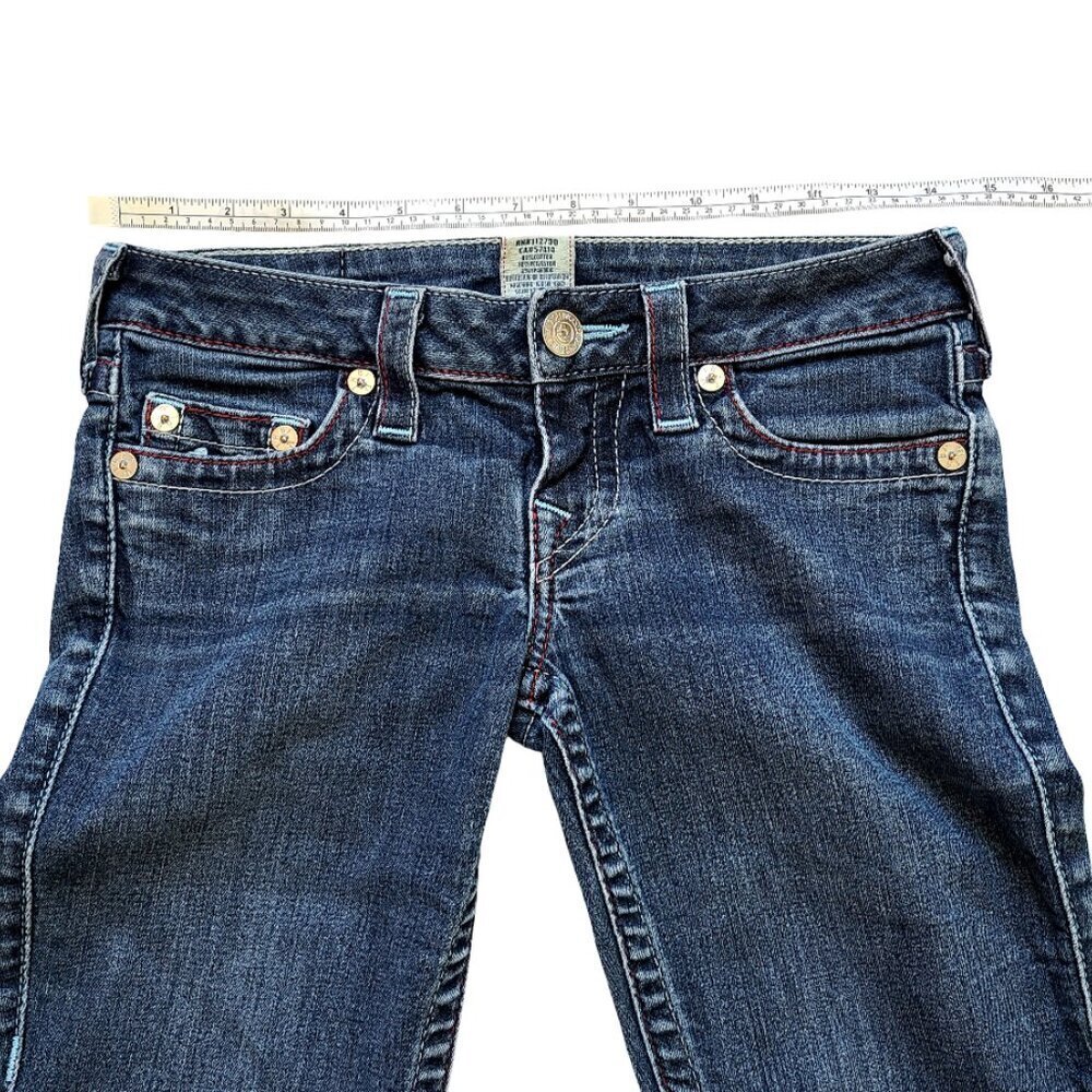 True Religion Womens Skinny Jeans 26 Blue Denim Low Rise Classic Transitional - Picture 11 of 11